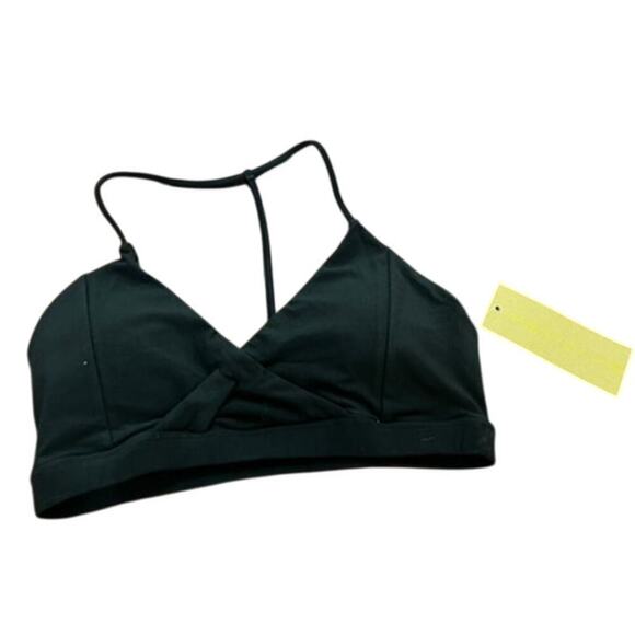 Niyama Sol Other - NWT Niyama Sol Criss Cross bra Noir black activewear yoga size M/L